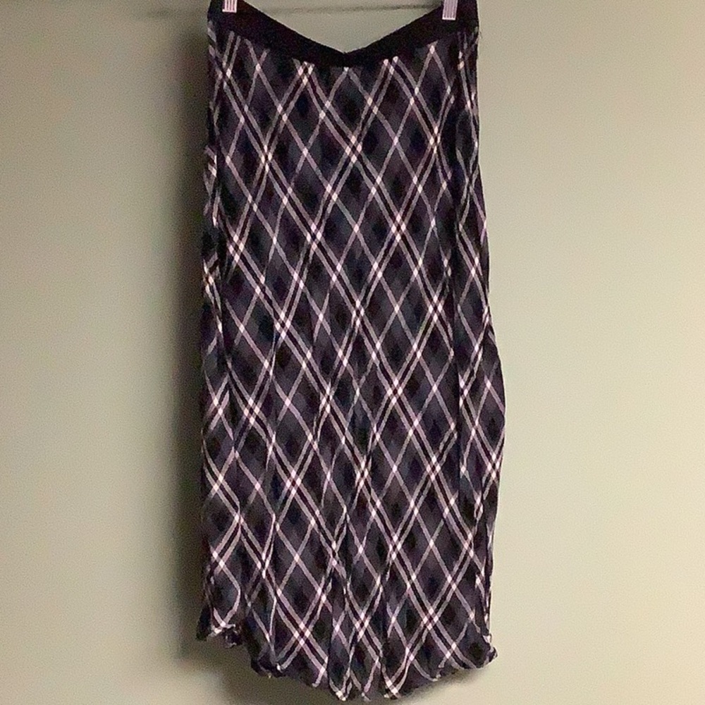 Plaid midi skirt - New Look